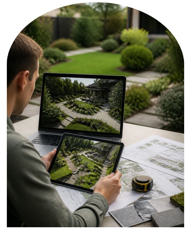 3D визуализация участка в Искитиме по цене 8052 р. | Метпроект-Скм