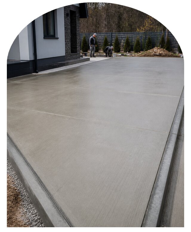 Бетонная парковка в Искитиме цена от 3975 руб. | Метпроект-Скм